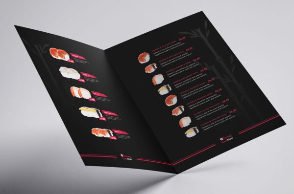 Bi Fold Pool Menu Bi-Fold Menus – Metropolitown
